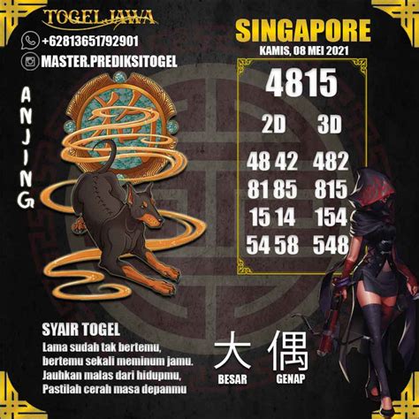 Togel singapore result  SINGAPORE